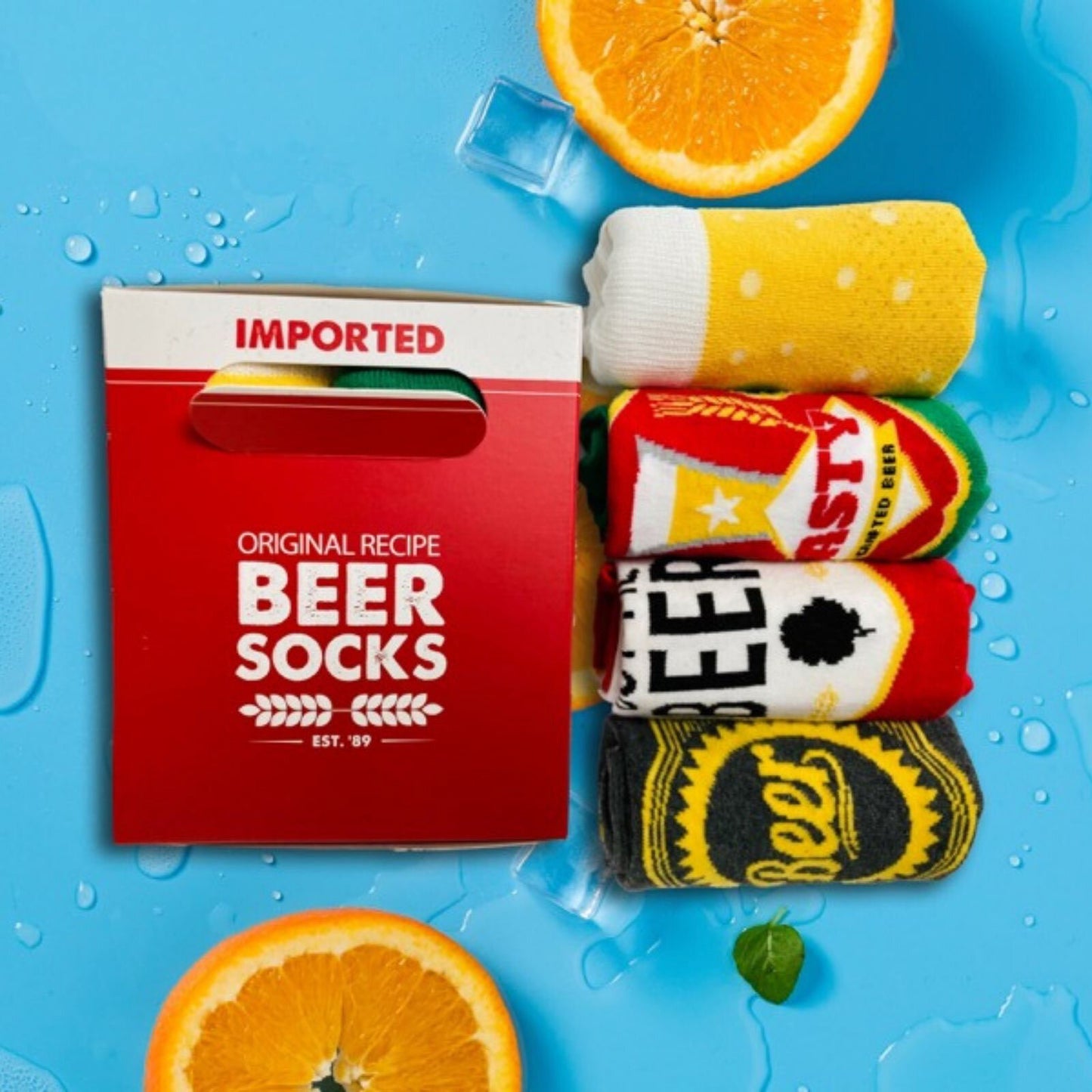 Boxt Socks Unisex 4pk Beer