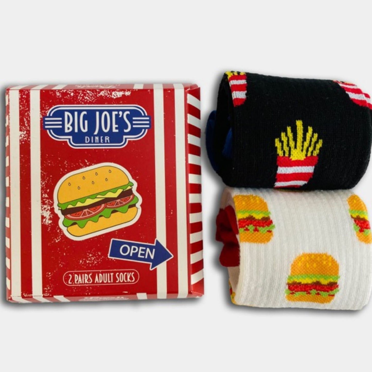 Boxt Socks Unisex 2pk Burger