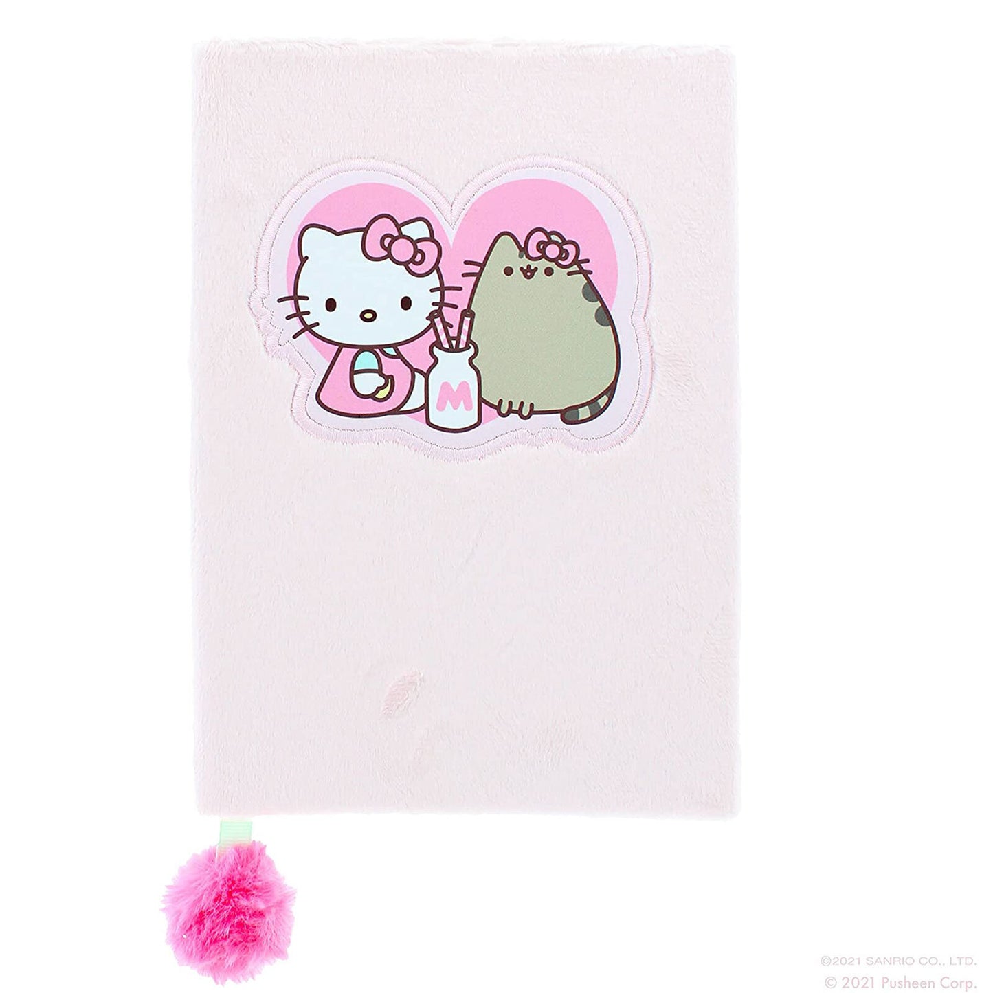 Hello Kitty x Pusheen Plush Notebook