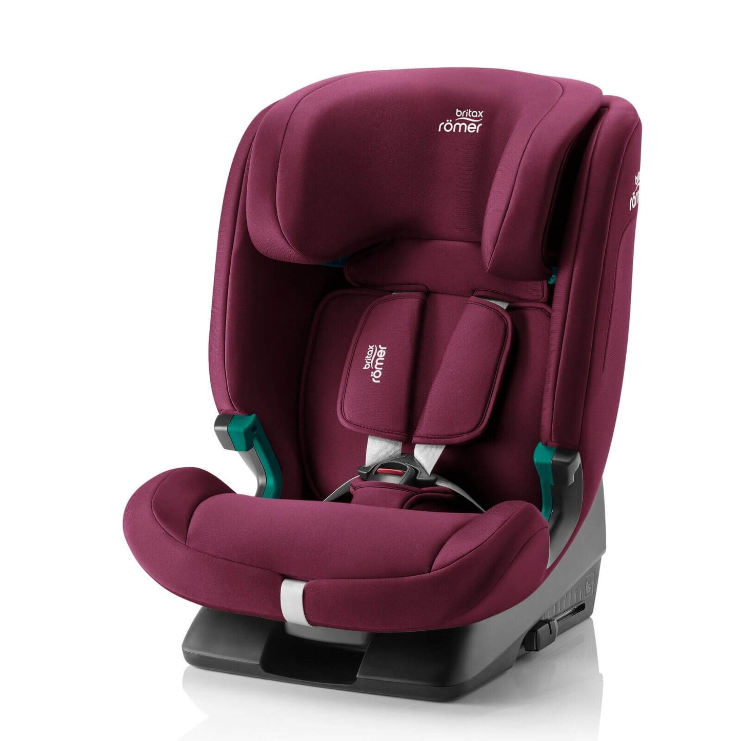 Britax Römer EvolvaFix i-Size Group 1/2/3 76-150cm Car Seat - Burgundy Red