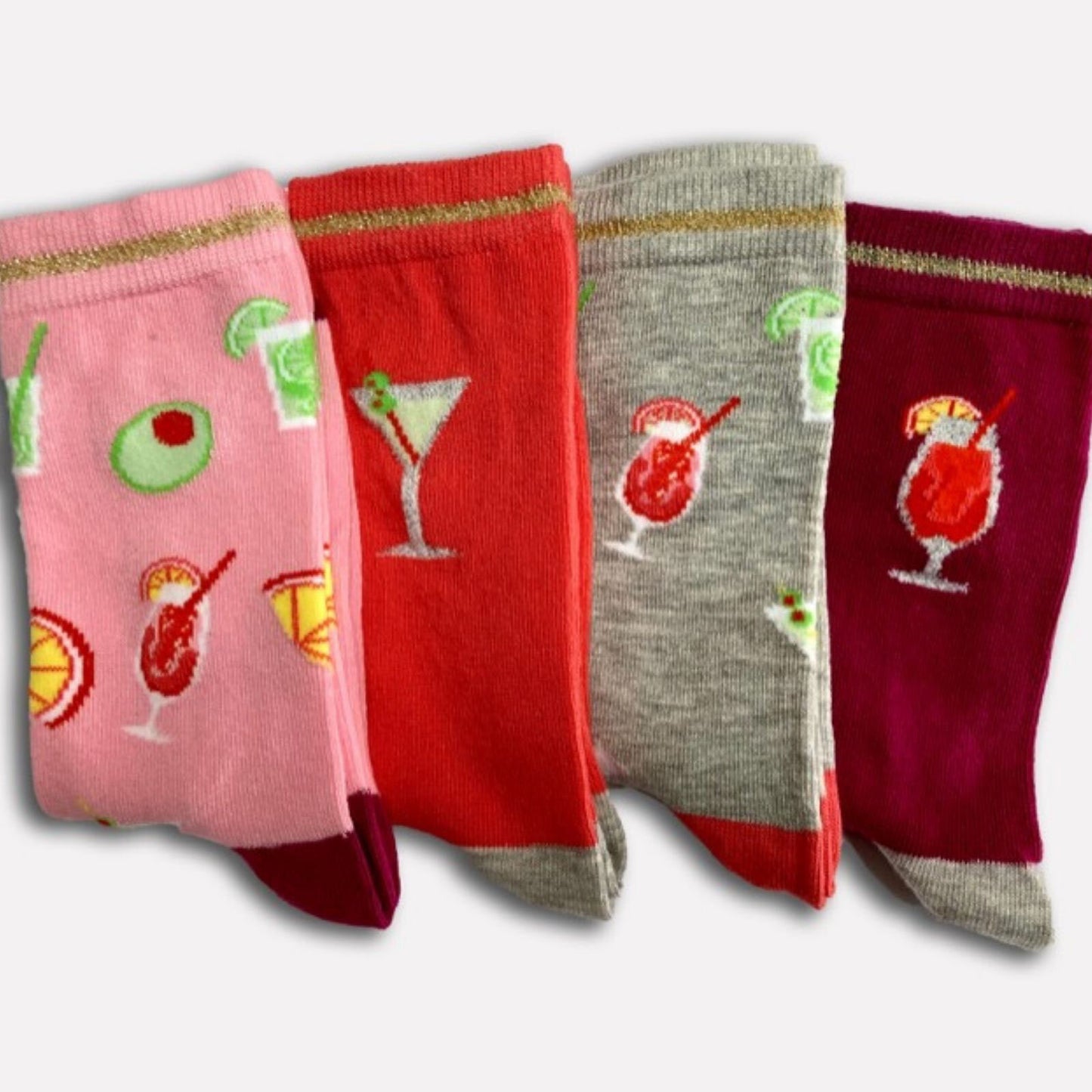 Boxt Socks Ladies 4pk Socktails