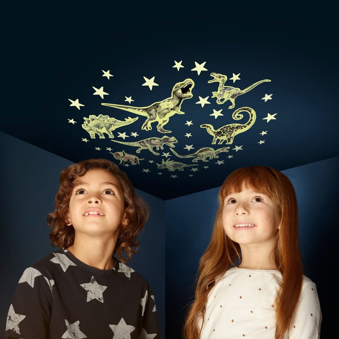 The Original Glowstars Company Glitter Stars & Dinosaurs