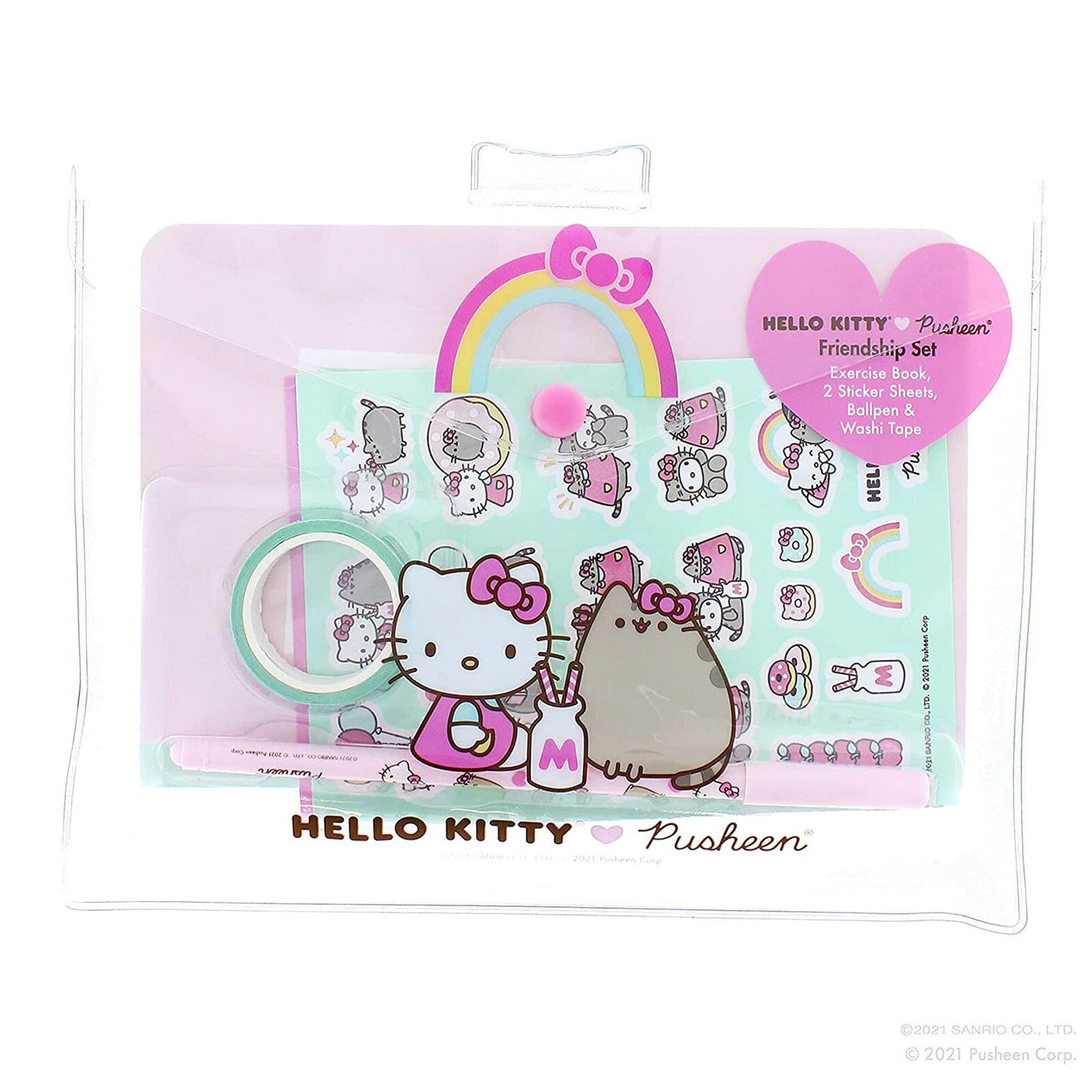 Hello Kitty x Pusheen Friendship Set