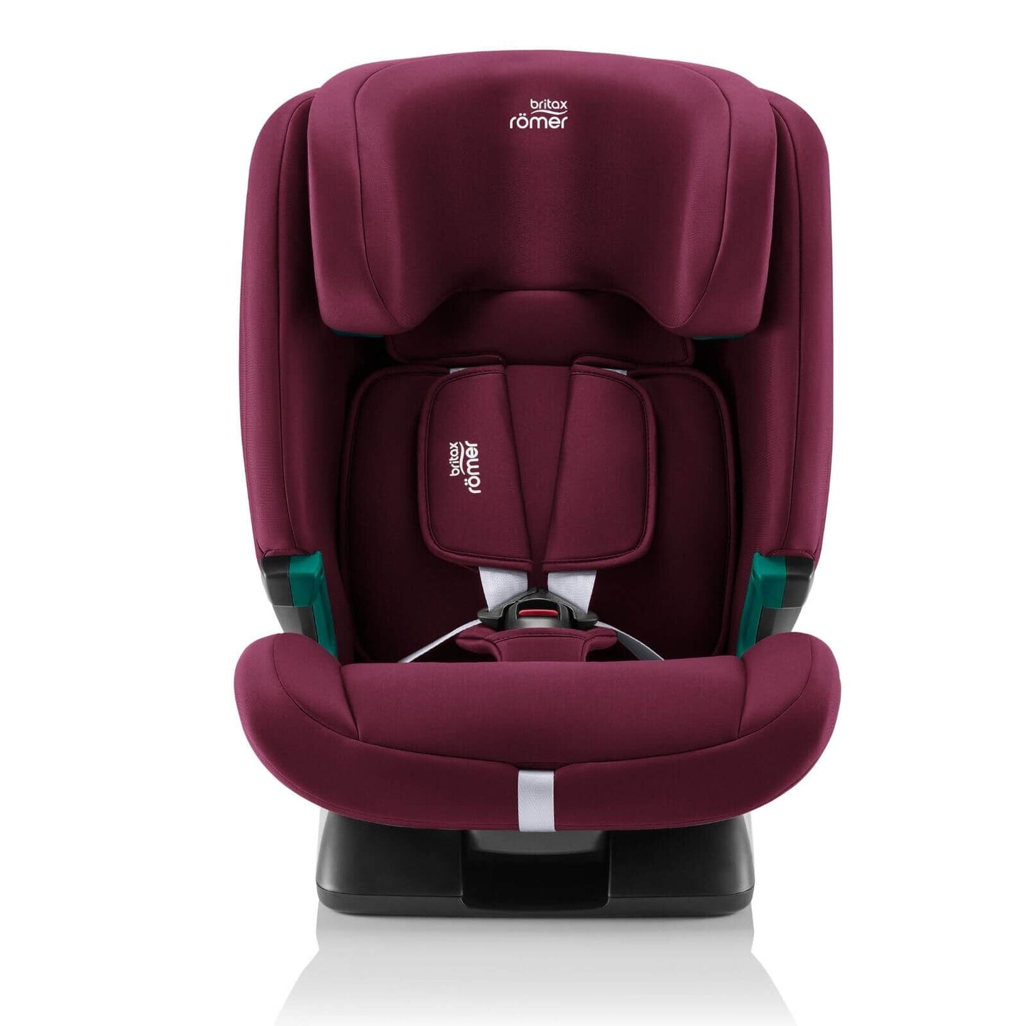 Britax Römer EvolvaFix i-Size Group 1/2/3 76-150cm Car Seat - Burgundy Red