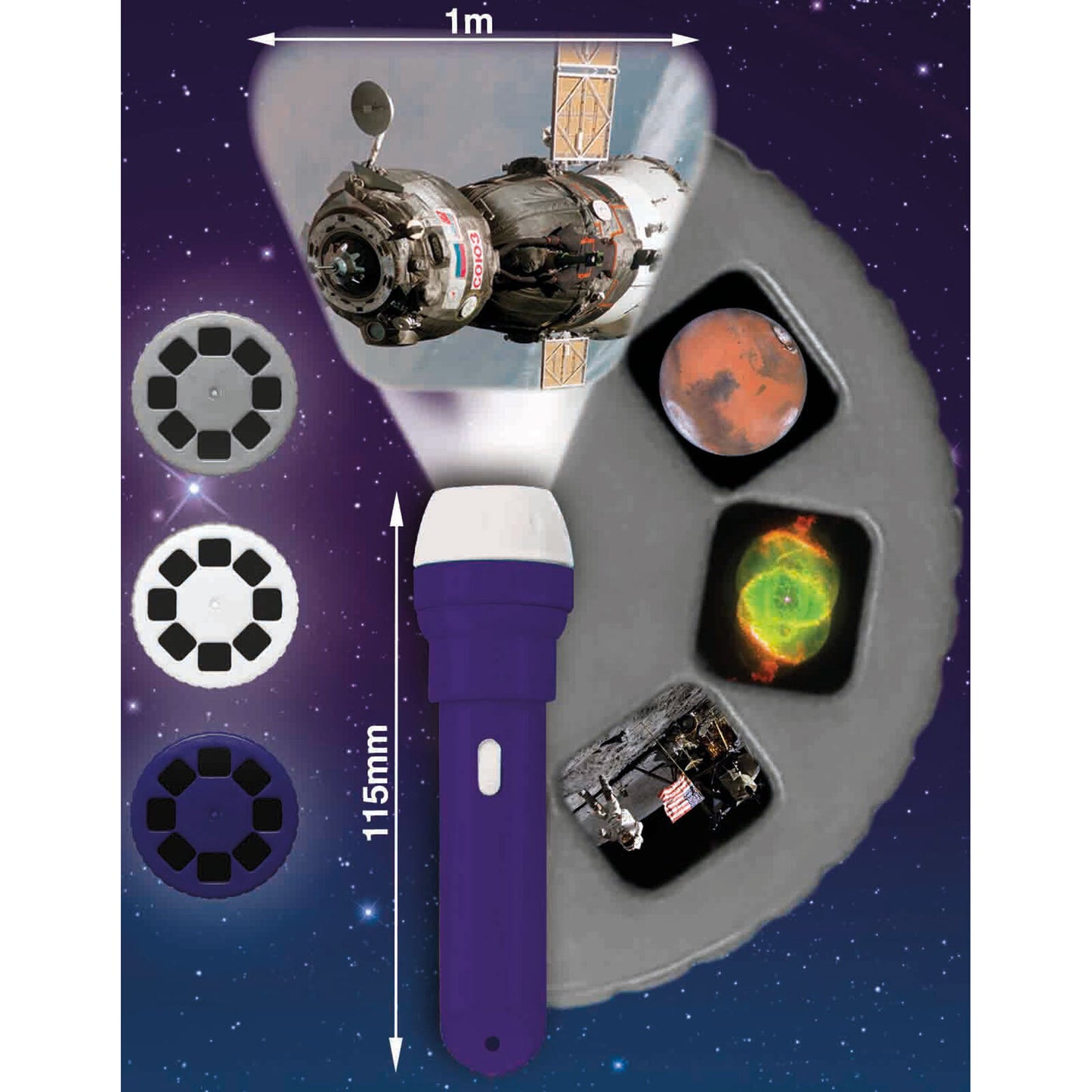Torch and Projector - Space Torch