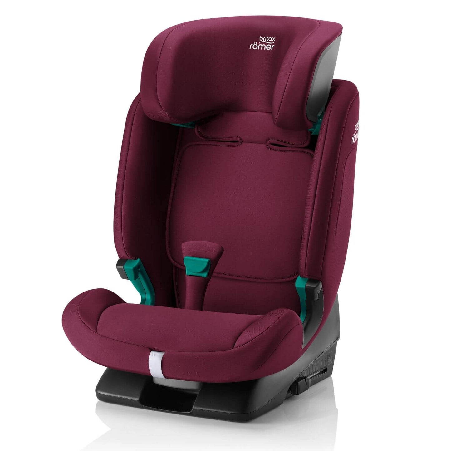 Britax Römer EvolvaFix i-Size Group 1/2/3 76-150cm Car Seat - Burgundy Red