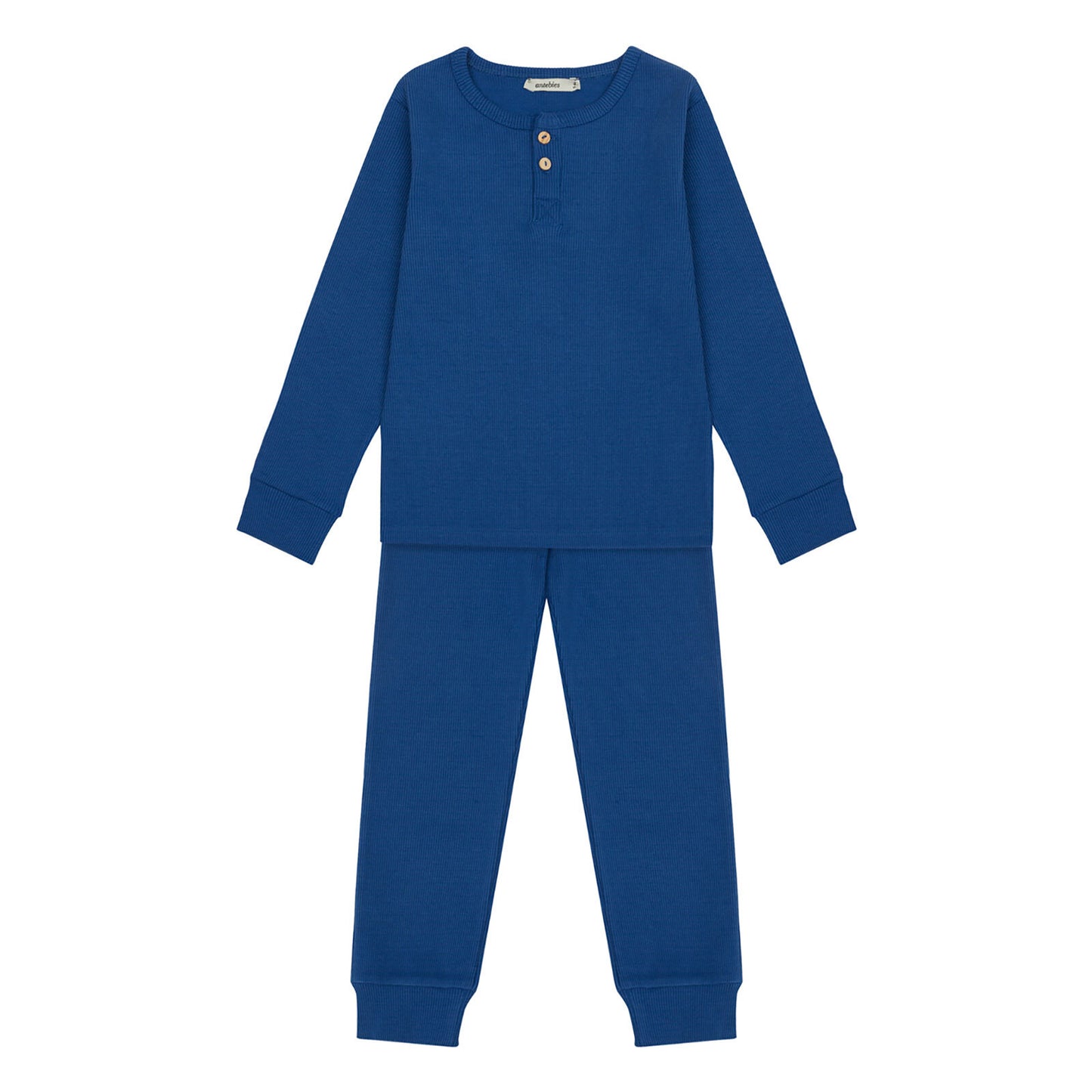 Antebies Cobalt Blue Rib Pyjamas