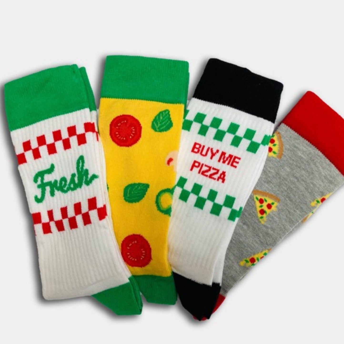 Boxt Socks Unisex 4pk Pizza