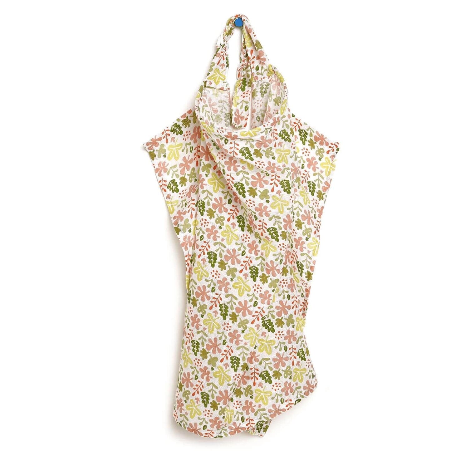 baby plus Crown Patterned Muslin Cotton Nursing Breastfeeding Apron