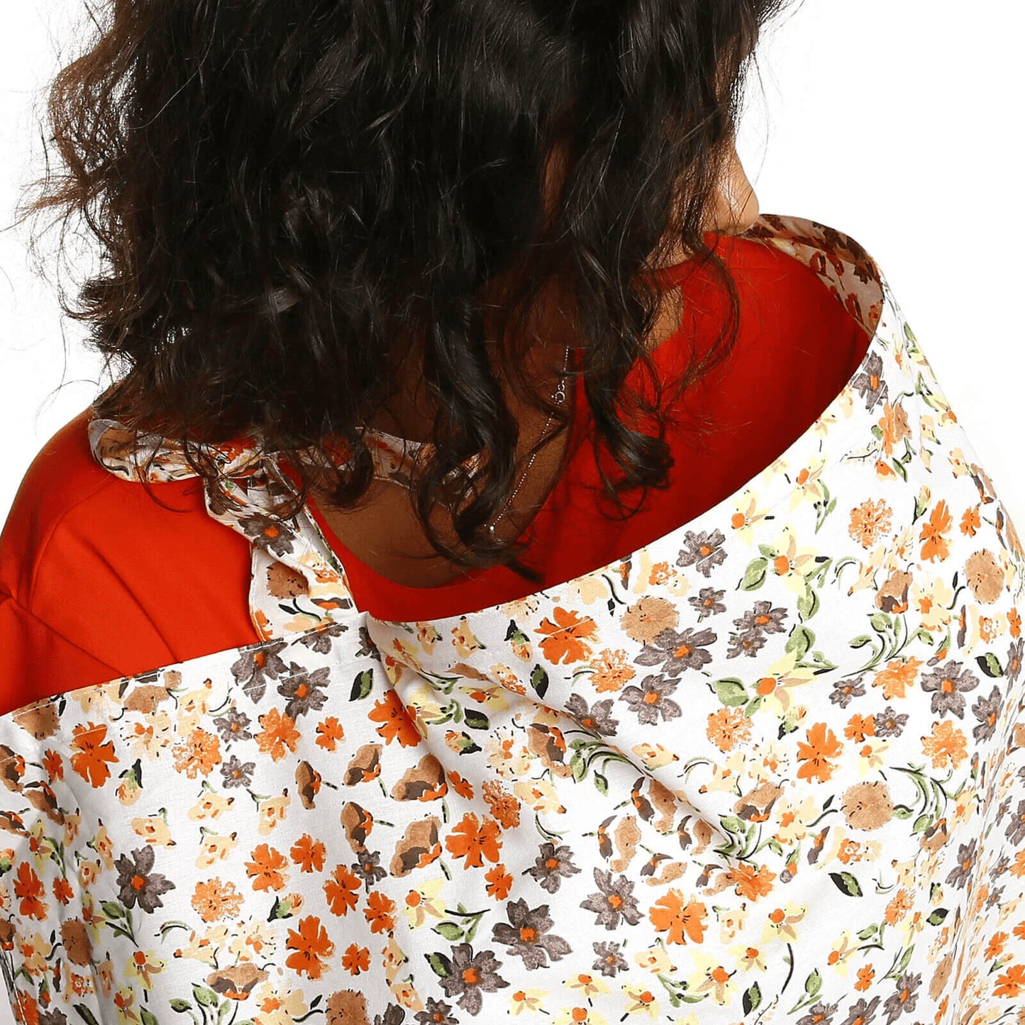 baby plus Zigzag Patterned Cotton Nursing Cover Assorted Patern