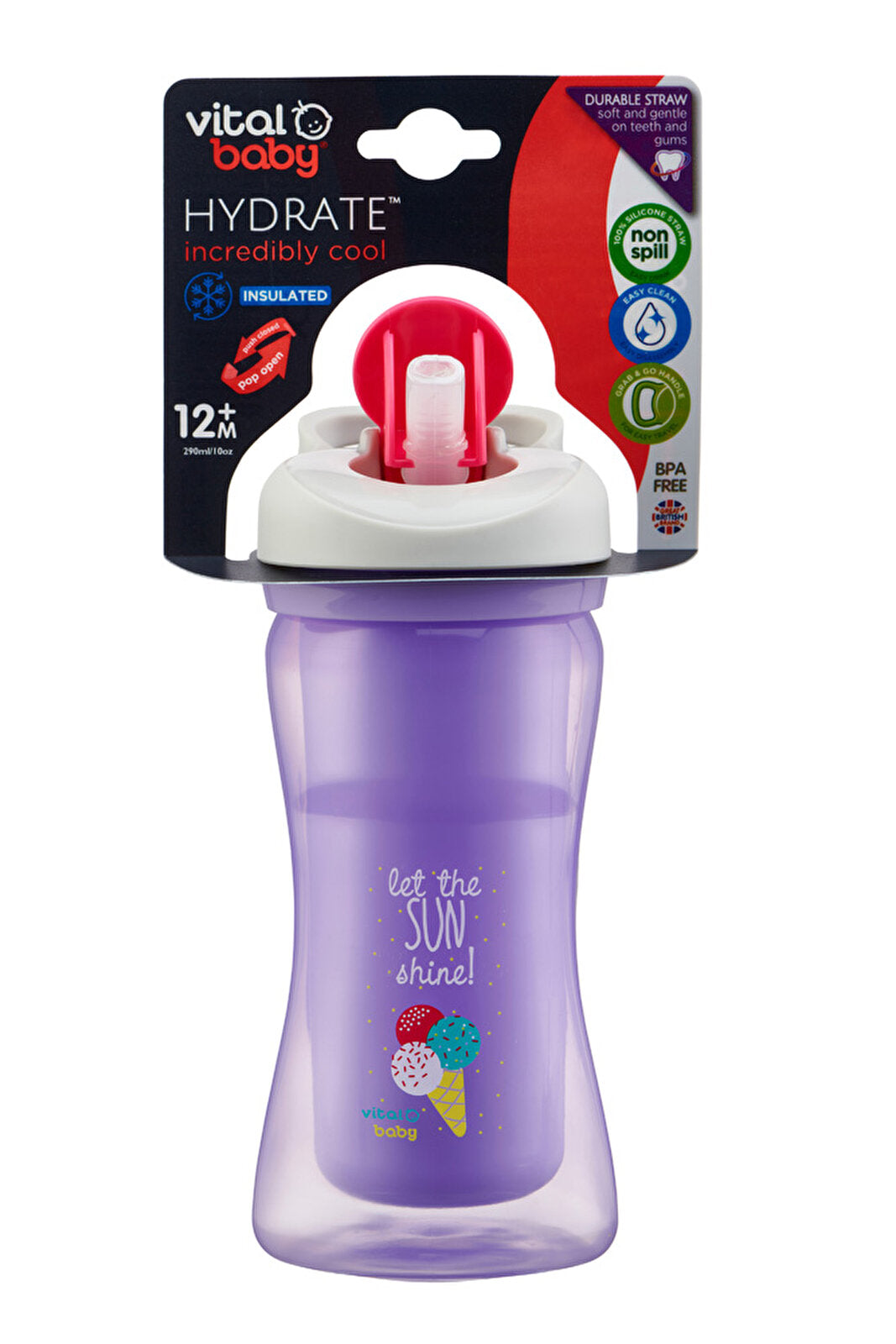 Vital Baby HYDRATE incredibly cool 290ml - Fizz