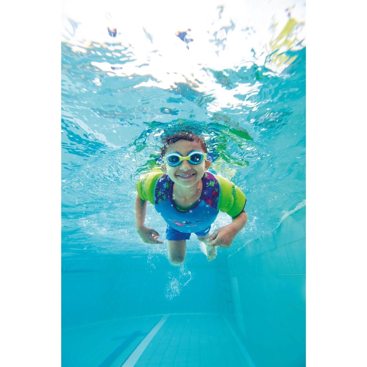 Zoggs Water Wings Vest 1-2 years. - Blue