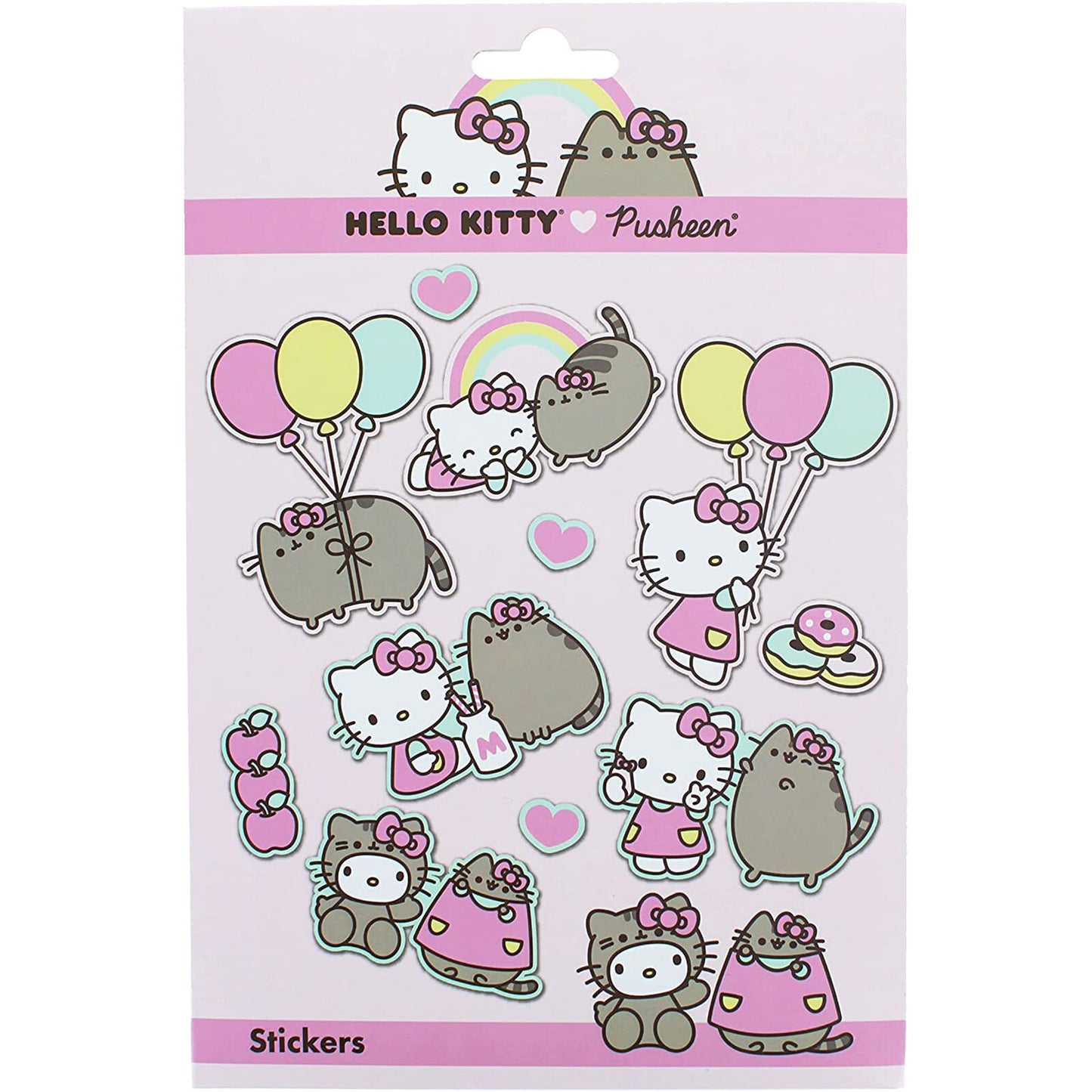 Hello Kitty x Pusheen Stickers