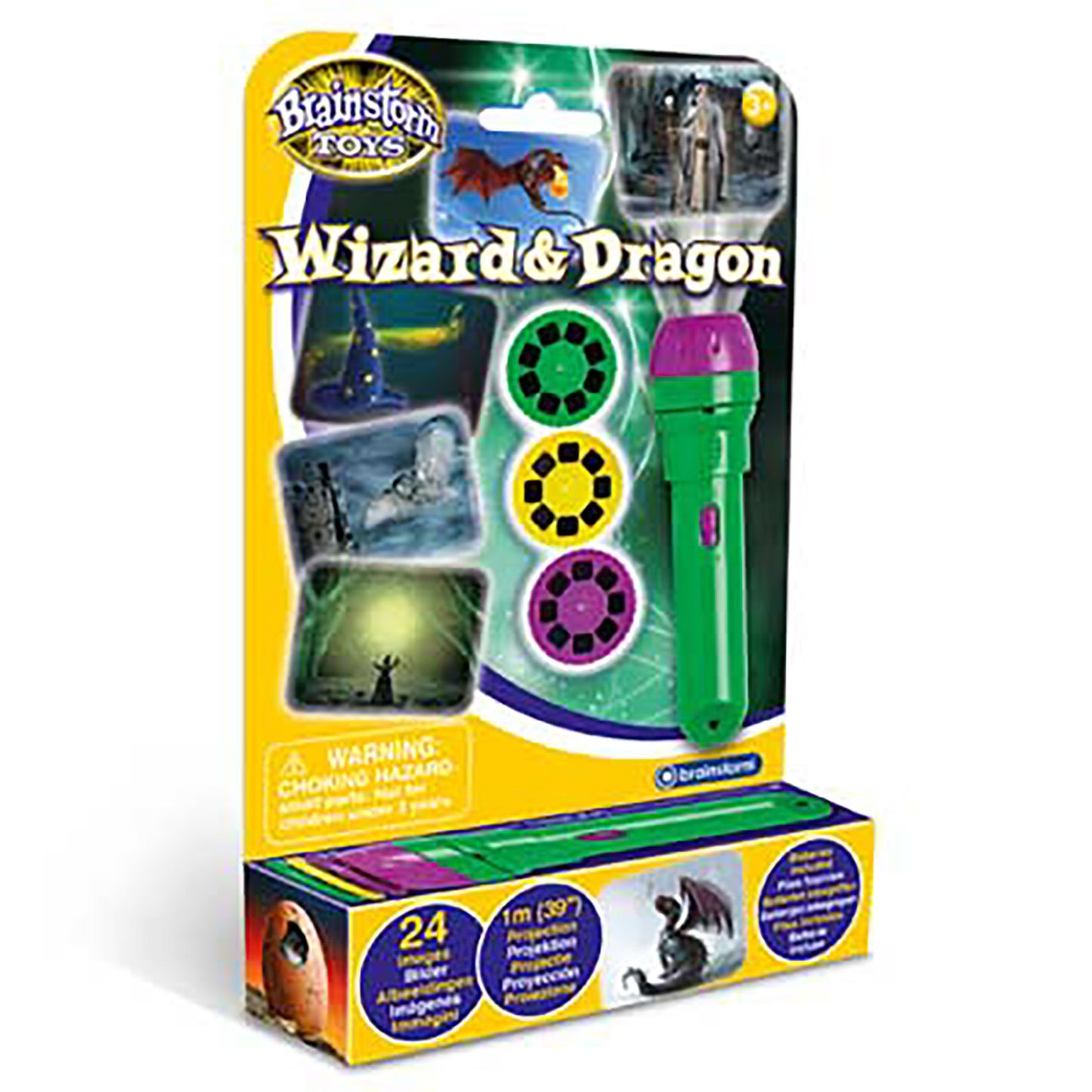Brainstorm Torch and Projector - Wizard & Dragon