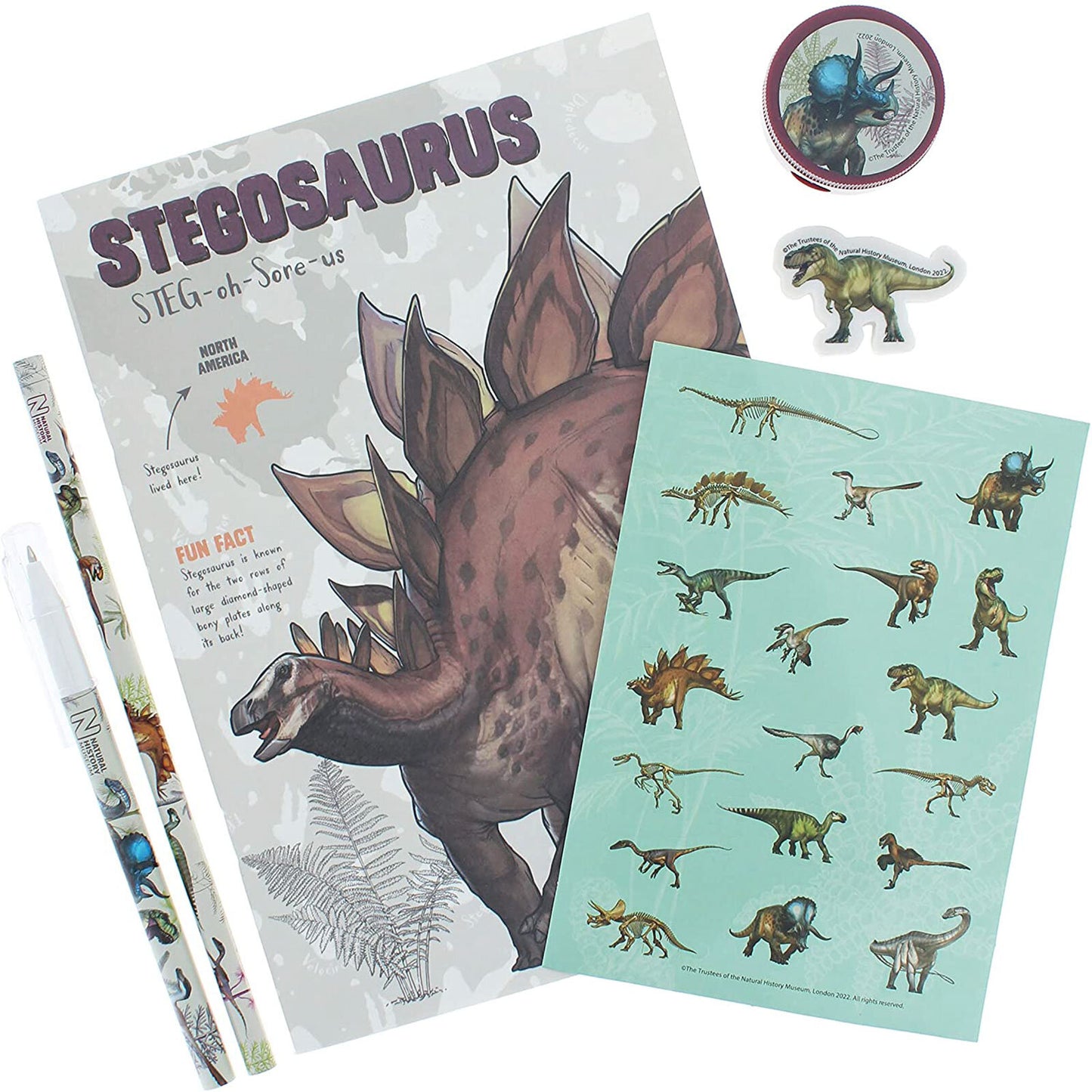 National History Museum Large Stationery Set