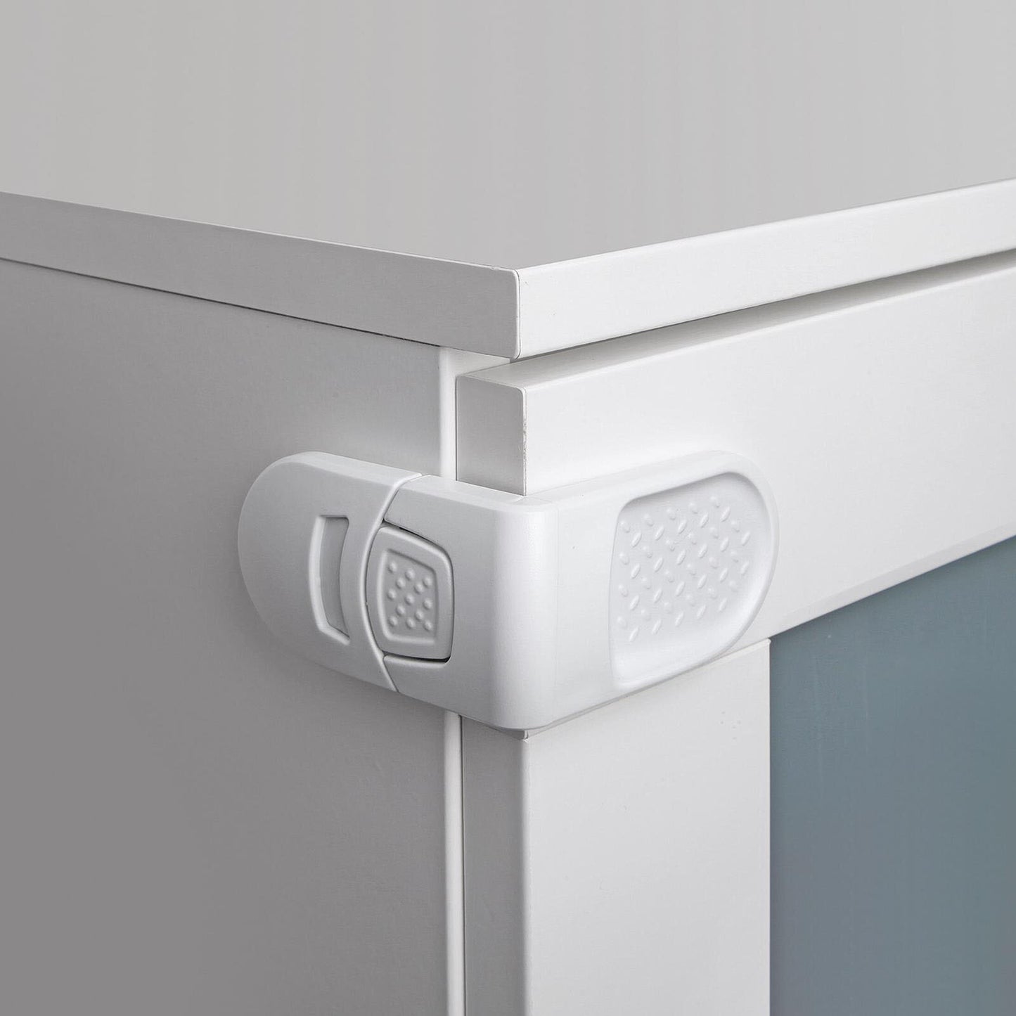 baby plus Double-Buttons Drawer Lock For Baby Child Safety