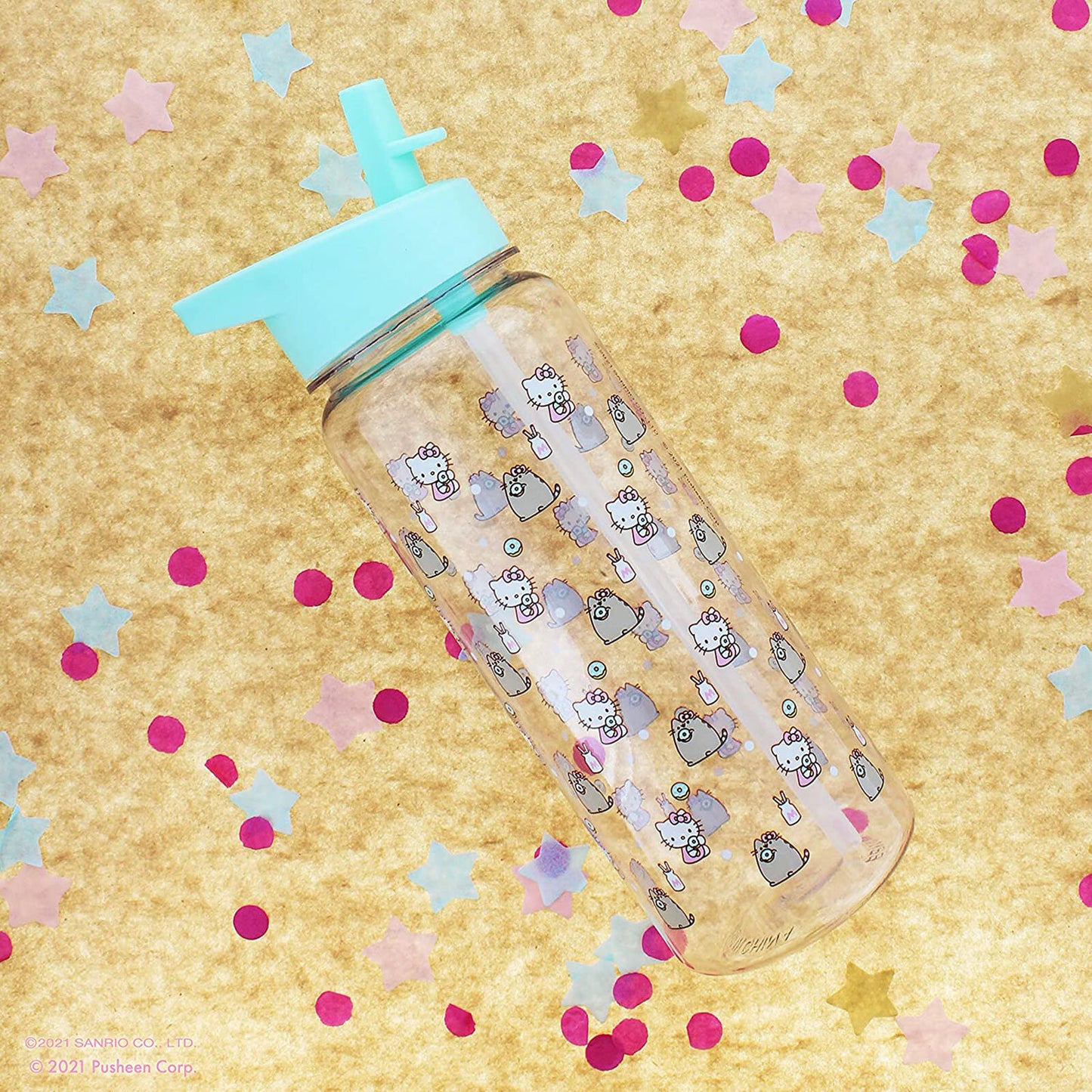 Hello Kitty x Pusheen Water Bottle
