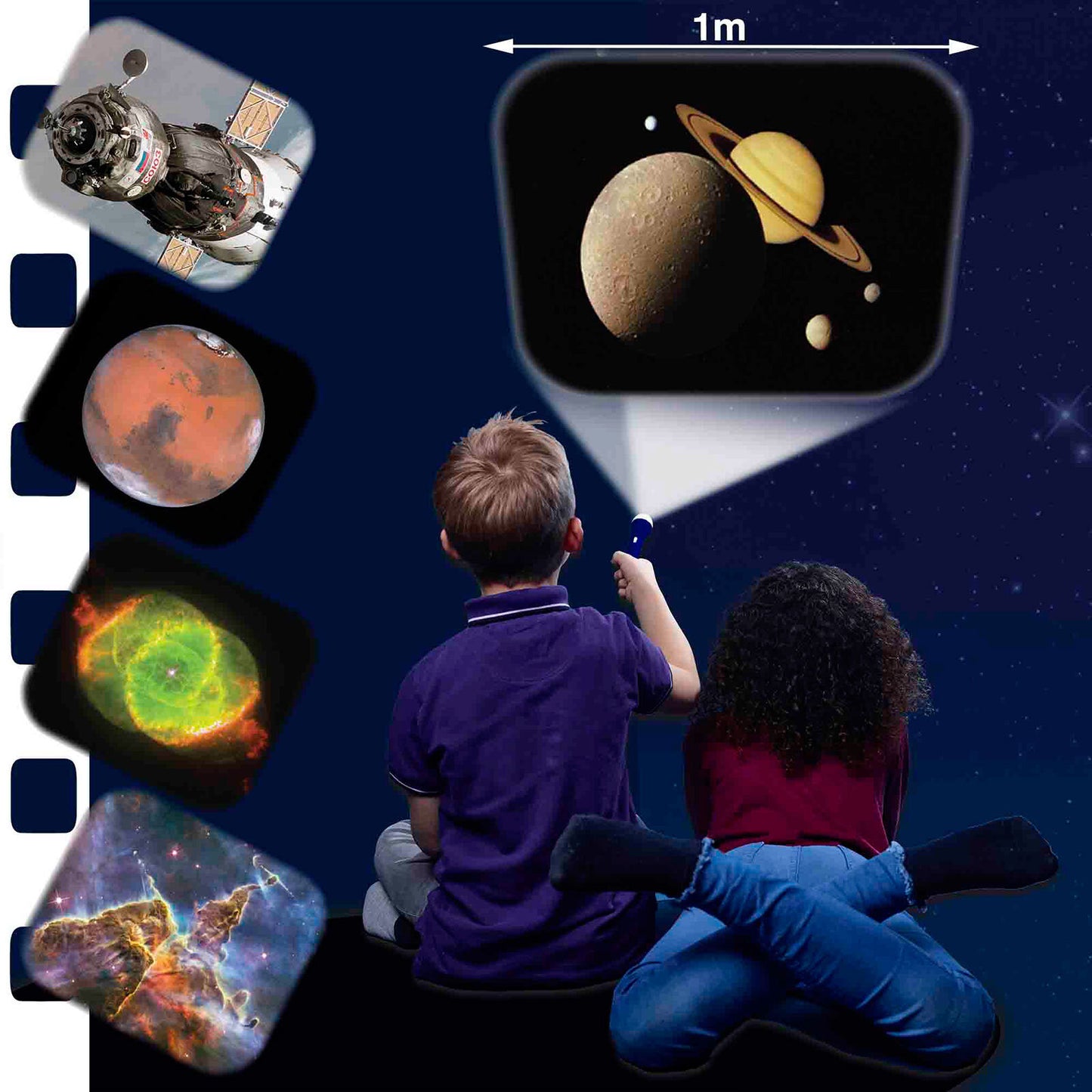 Torch and Projector - Space Torch