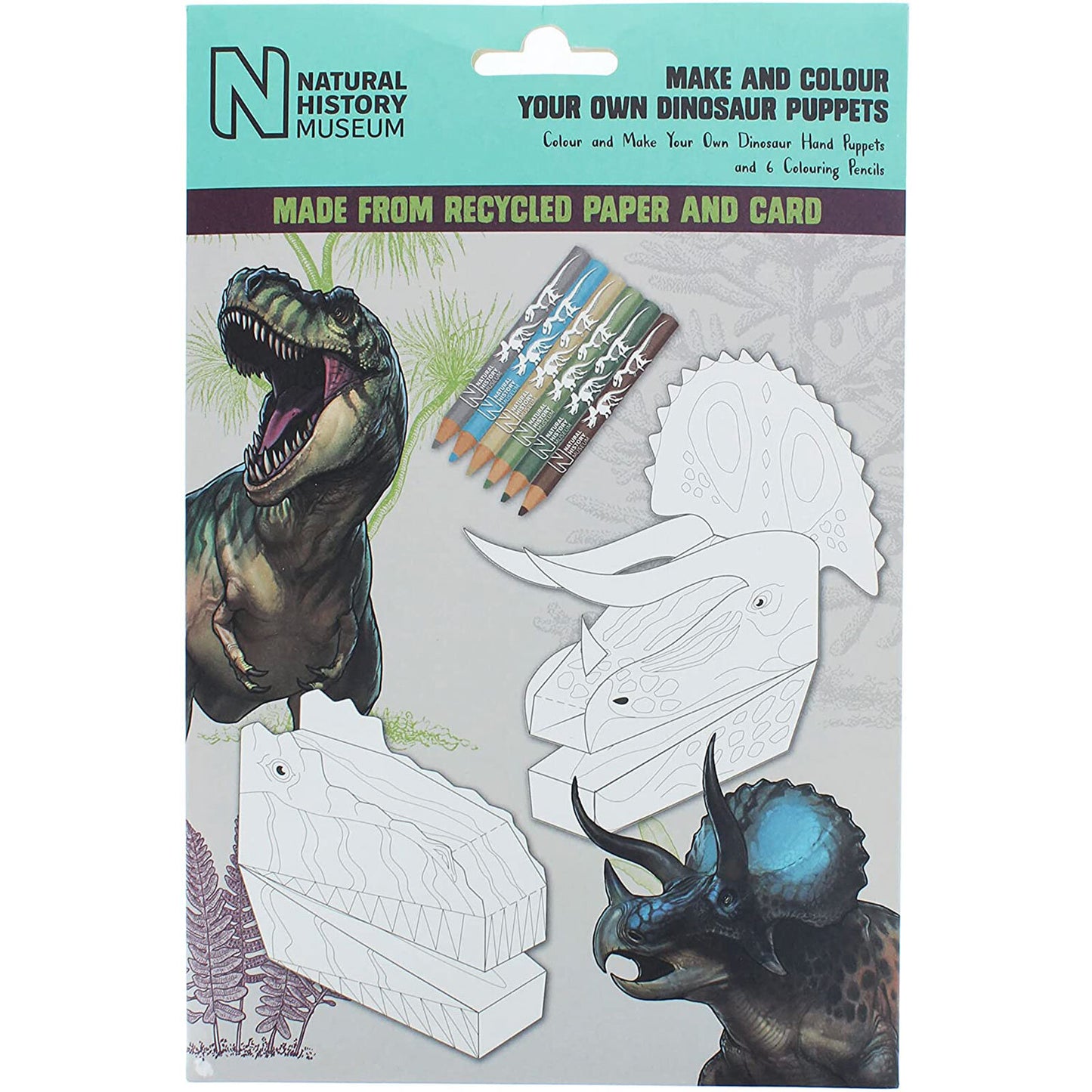 National History Museum Make & Colour Your Own Dinosaur