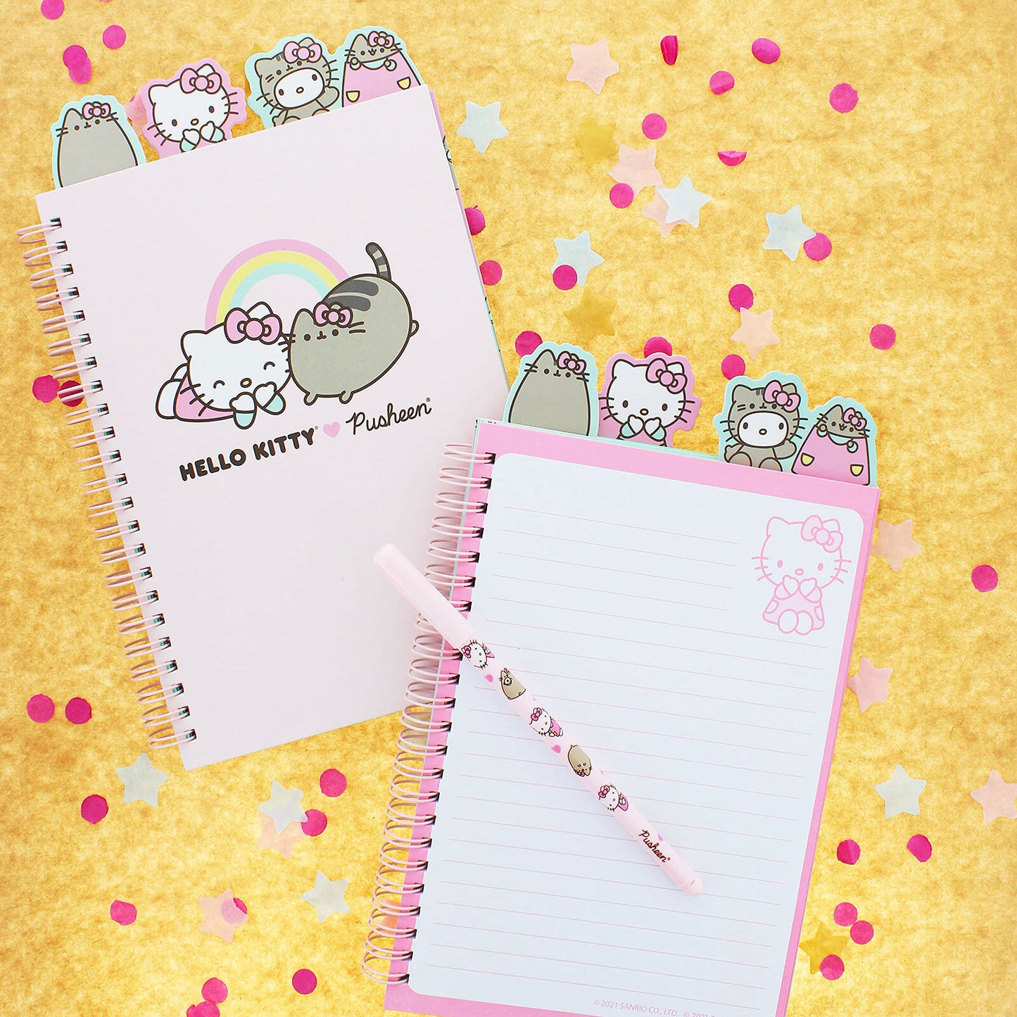 Hello Kitty x Pusheen A5 Project Book