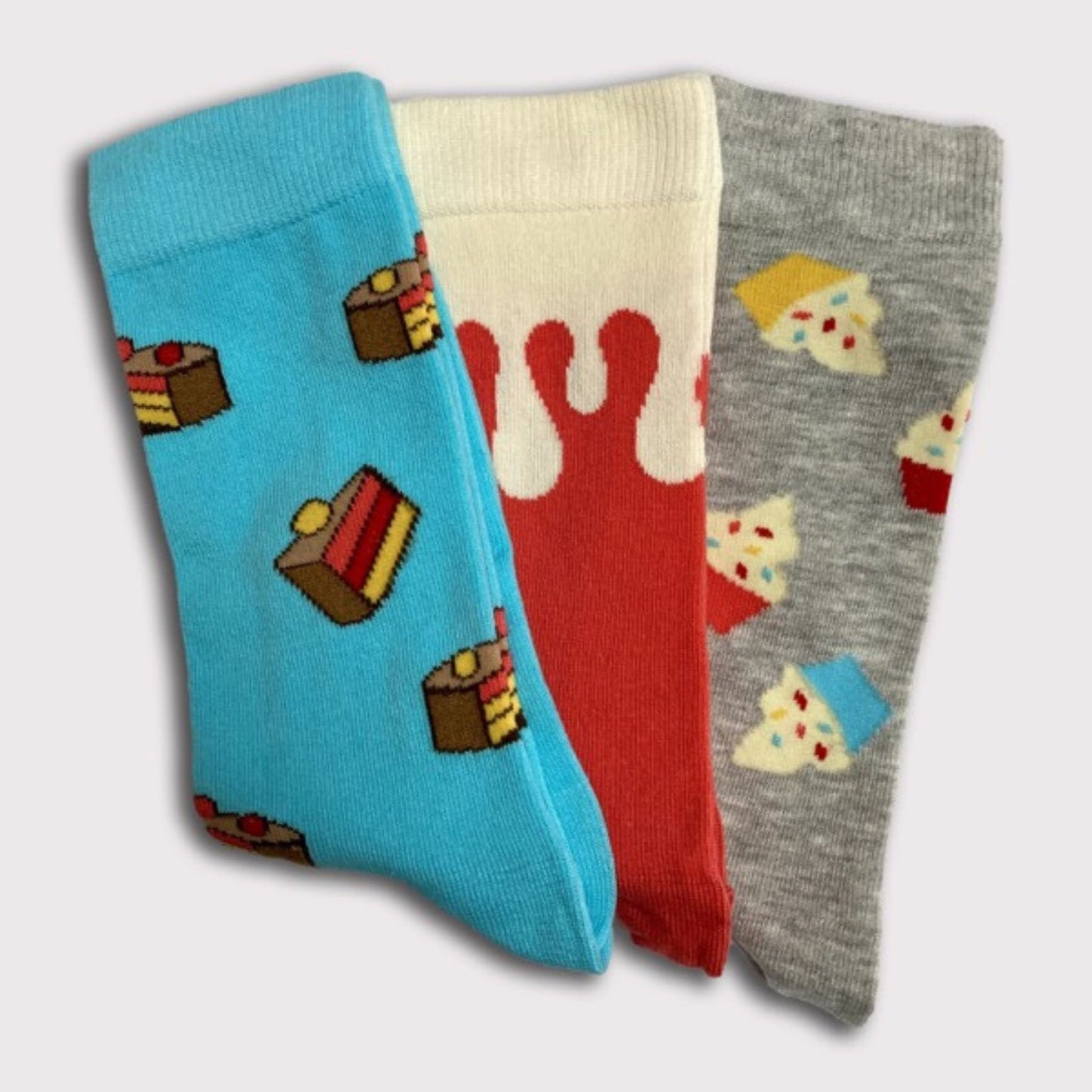 Boxt Socks Unisex 3pk Cake