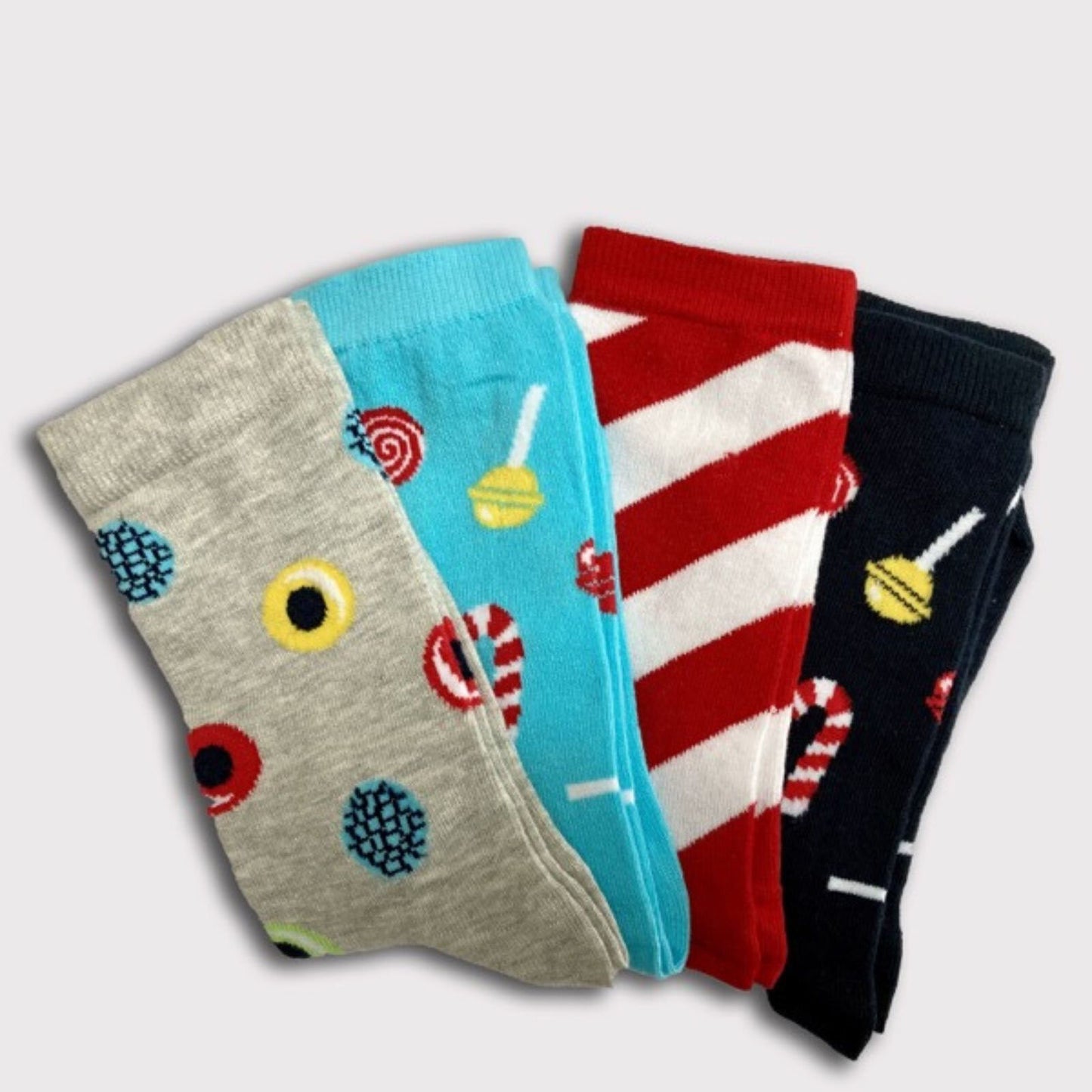 Boxt Socks Ladies 4pk Candy