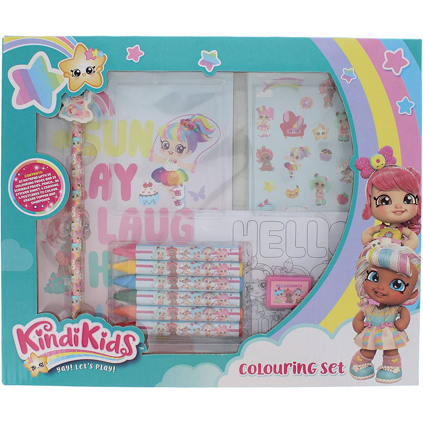 Kindi Kids Colouring Set